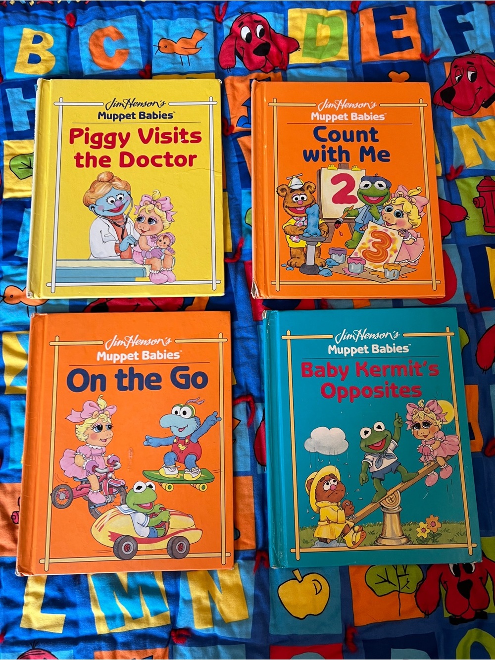 Jim Henson's Muppet Babies Board Book Set - Colorful Kids Classics